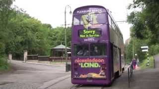 preview picture of video 'Crich Tramway Village & The National Tramway Museum, Crich, Derbyshire, England - 13th August, 2014'