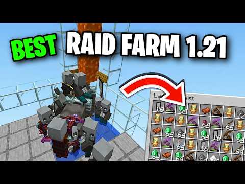 Minecraft: EASY RAID FARM ! 1.21 Tutorial