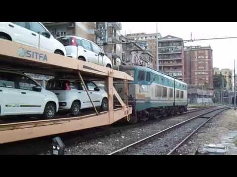 E655.402 sul MRI 48626 Acerra - Domo II, in partenza da Roma Tuscolana