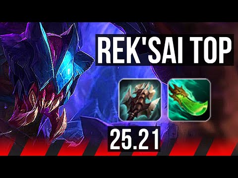 REK'SAI vs MORDEKAISER (TOP) | 8/1/5 | NA Master | 25.21