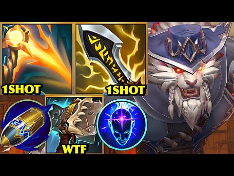 Wild Rift China Rengar Jungle | 20KILL ONE-SHOT ASSASSIN! IS CRIT RENGAR UNSTOPPABLE?! | Build Runes