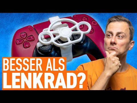 Cheaper than any steering wheel - Mini-Wheel for the controller