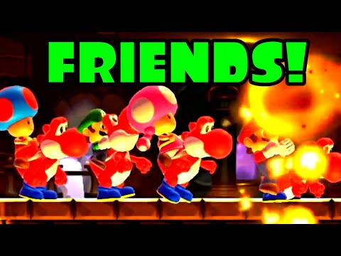 Super Mario Maker 2 Co-OP with Friends Online #1