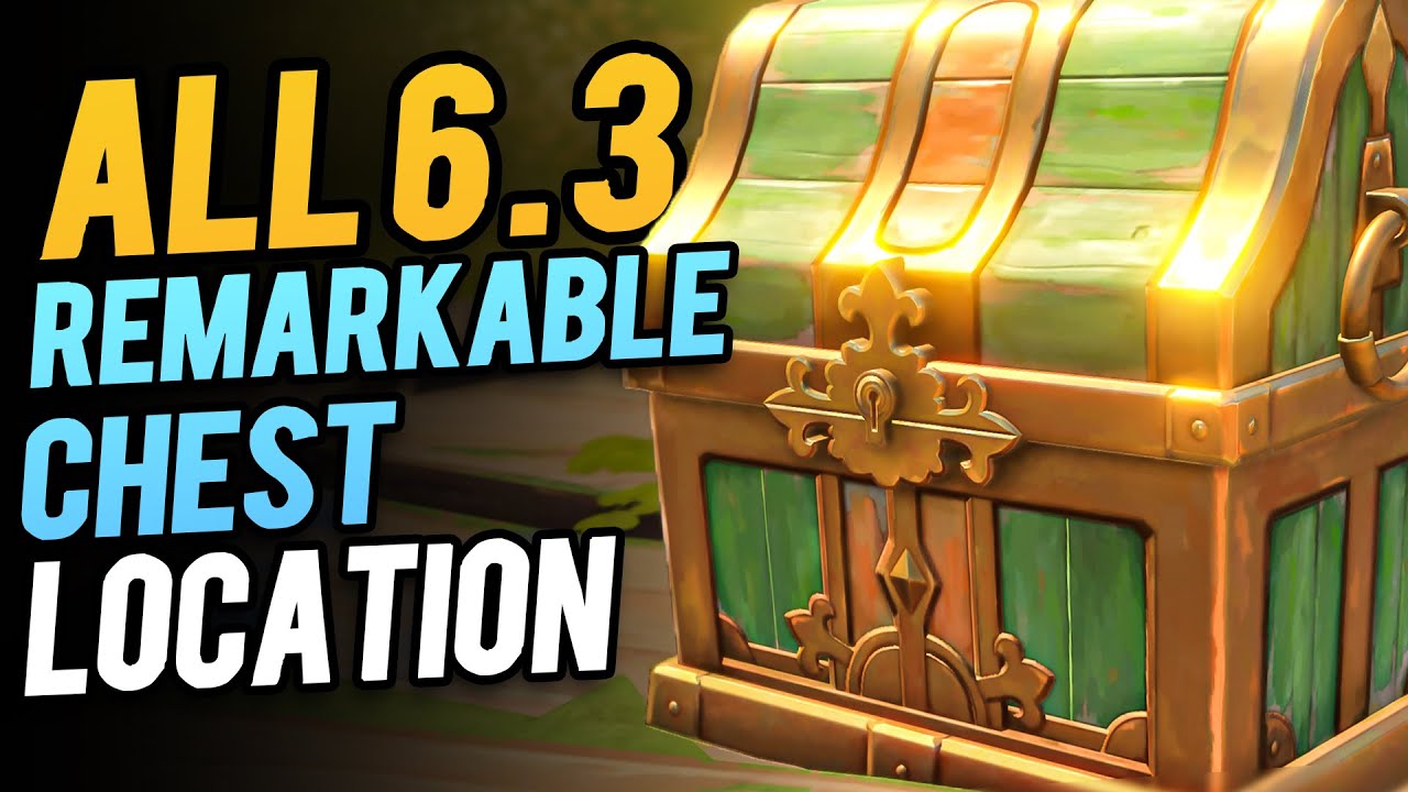 All Remarkable Chest Nod-Krai ~ Voidsea Outlook, Wavechaser Plain, and Ashveil Peak  |Genshin Impact