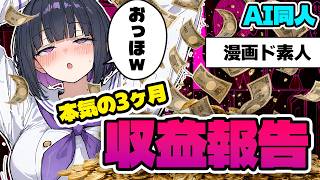 【DL同人】無名のド素人が3ヶ月間本気でやったらいくら稼げるのか【AI同人 / 販売戦略 / 副業】