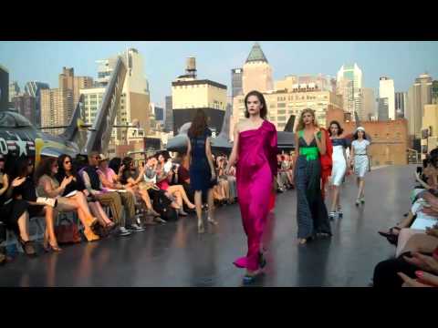 Douglas Hannant Resort 2012 Runway Show in NYC