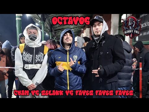 FAVEZ FAVEZ FAVEZ VS ZELAKK VS CYAM - OCTAVOS - BLOODYFREE FECHA 2 2K24 MULTIVERSE 🩸