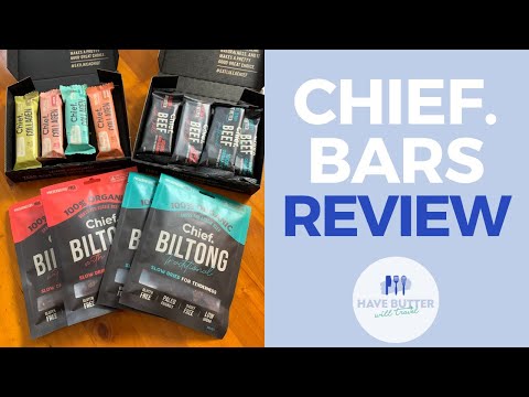 CHIEF collagen bars, beef bars & biltong - keto review...