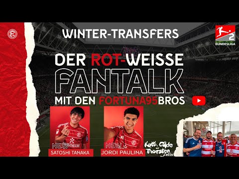 Winter transfers at Fortuna Düsseldorf | Jordi Paulina | Satoshi Tanaka | Transfers F95