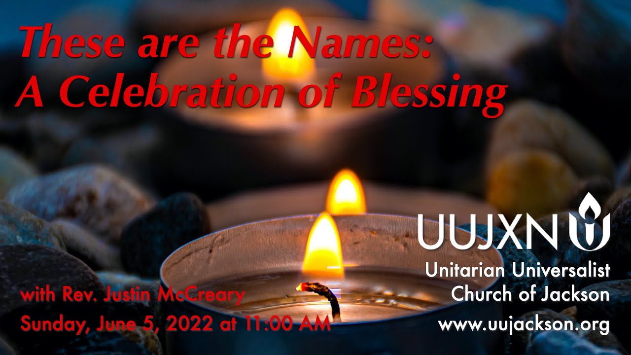 These Are the Names: A Celebration of Blessing