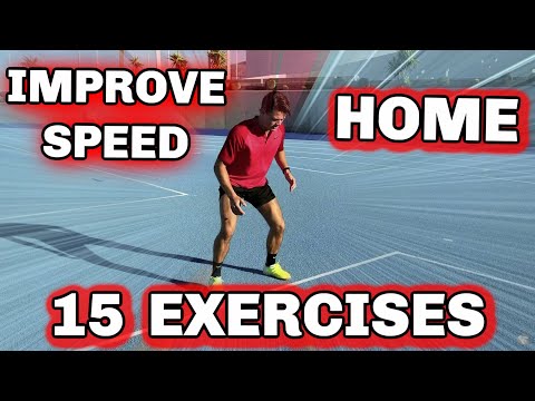 Badminton Training: 15 EXERCISES - SPEED at HOME 🤘😎