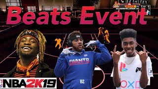 NBA 2K19| Beats EVENT w/ RAPPER MAJOR ZOE!! &amp; NFL PLAYER ROGER LEWIS!! 🖖🏽🔴