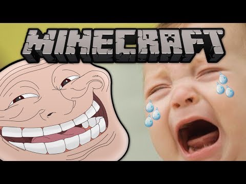 M3RKMUS1C - Minecraft: Trolling a Baby! (Banned from Server)
