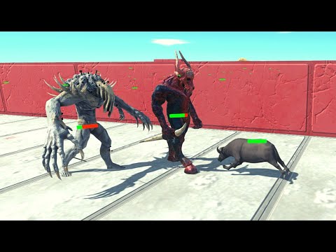 Imposible Maze - Scourge And Kozarog The Demon ARBS | Animal Revolt Battle Simulator