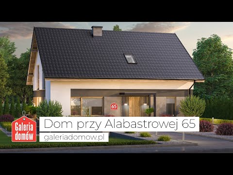 Projekt domu przy Alabastrowej 65 - GaleriaDomow.pl