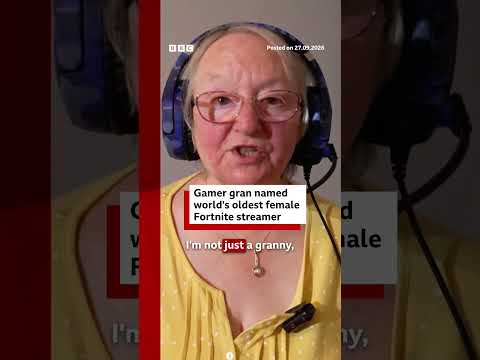 World’s oldest Fortnite streamer says no-one is “too old” to game. #Scotland #BBCNews