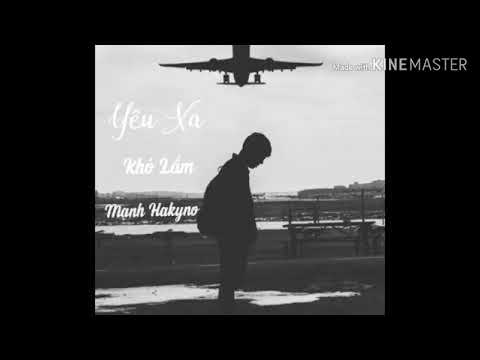 Yêu Xa Khó Lắm [Karaoke] - Mạnh Hakyno | Nguyễn Kunn Official