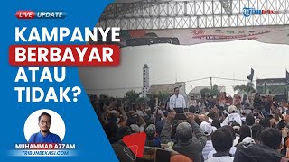 Capres Anies Tanyai Warga yang Datang Kampanye Terbuka di Bekasi: Bapak, Ibu Dibayar atau Tidak?