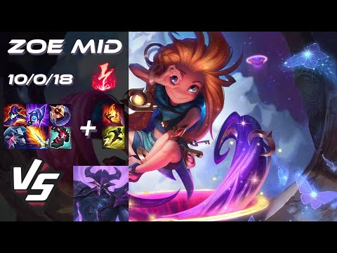MID Zoe vs Kassadin - EU Grandmaster Patch 26.1