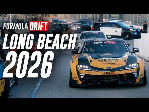 The City. The Streets. The Season. Formula DRIFT Long Beach 2026.