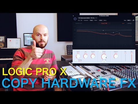 Copy Hardware FX with Logic Pro X - ChromaVerb