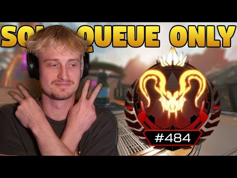 I SOLO QUEUED TO APEX PREDATOR