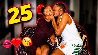 25 TYPES OF KISSING *it got crazy*