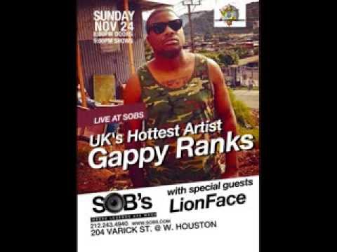 GAPPY RANKS LIVE @ S.O.B'S  NEW YORK CITY ON NOVEMBER THE 24TH 2013 PROMOTING THE ALBUM SHINING HOPE