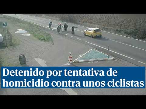 Un conductor detingut per temptativa d'homicidi contra uns ciclistes a la Rioja