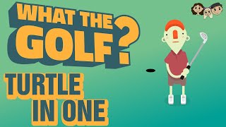 What The Golf Gameplay #1 [Demo] : TURTLE IN ONE | 3 Player