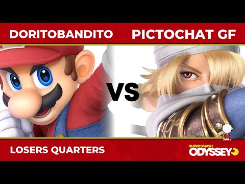 SAO 5 - Losers Quarters - BBC | DoritoBandito (Mario) VS UTDe | Pictochat gf (Sheik) - SSBU