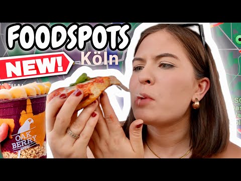 Ich teste NEUE FOODSPOTS IN KÖLN!!🥐🍕🍫