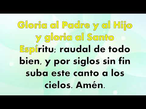 Himno 434 Gloria al Padre y al Hijo