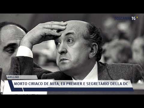 2022-05-26 AVELLINO - MORTO CIRIACO DE MITA, EX PREMIER E SEGRETARIO DELLA DC