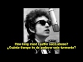 BOB DYLAN - ABANDONED LOVE - ESPAÑOL ENGLISH