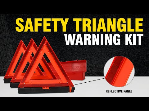 Grand General 99580 Safety Triangle Warning Kit