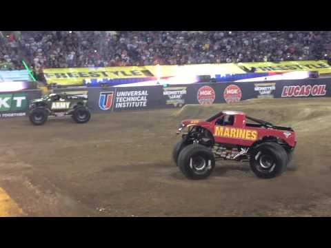 Monster Jam World Finals 2016 Freestyle Encore