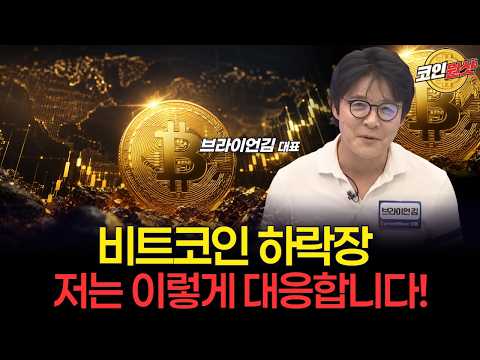 비트코인 하락장 이렇게 대응한다 — 브라이언 김 비트코인 구조 분석 공개 영상 썸네일
