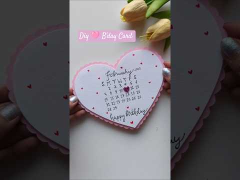 💖SAVE THE DATE 💖 Make Your Own Birthday Card!