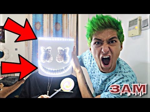 DO NOT UNMASK MARSHMELLO AT 3AM!! *OMG IT ACTUALLY WORKED*