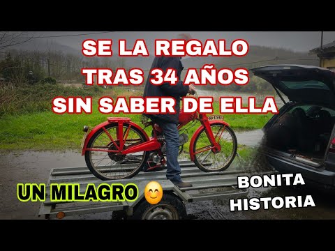 😵ENCUENTRO TITULAR Y LE DEVUELVO LA MOTO TRAS 34 AÑOS 😊 ÉL NO LO SABÍA