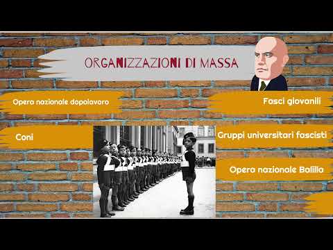 L'Italia fascista: la costruzione della dittatura e il regime totalitario
