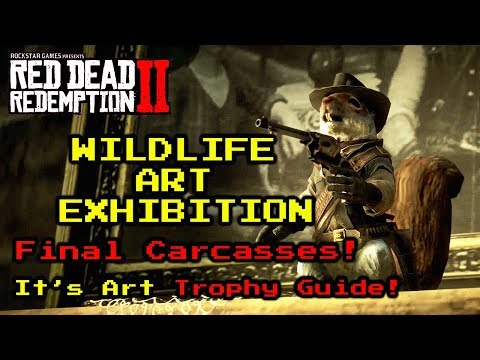 Red Dead 2 | Wildlife Art Exhibition - Part 5 & "It's Art" Achievement/Trophy Guide