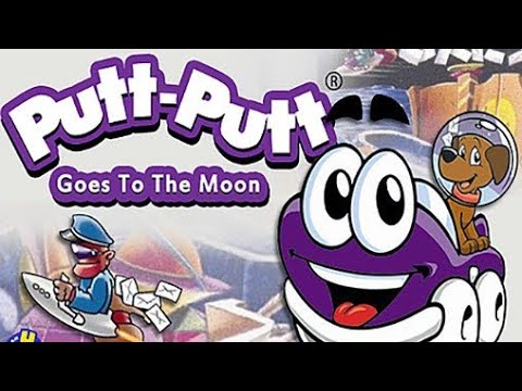 Putt-Putt Goes to the Moon - All Parts - Full Gameplay/Walkthrough (Longplay) - YouTube