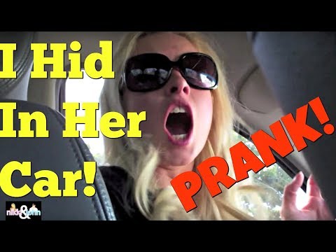 I HID IN HER CAR PRANK- Top Boyfriend And Girlfriend Pranks