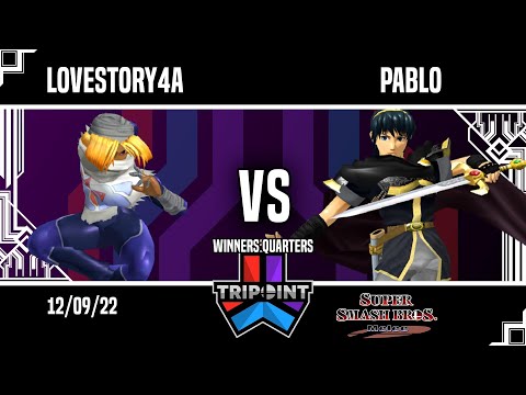 Tripoint Smash 171 - Winners Quarters - lovestory4a(Sheik) Vs. Pablo(Marth)