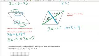 7 2 Parallelograms