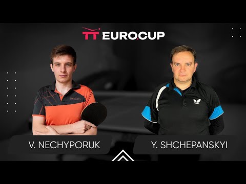 19:15 Vadym Nechyporuk - Yurii Shchepanskyi 04.01.2024 TT Euro.Cup Ukraine Star. TABLE 3