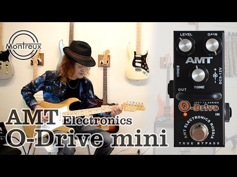 AMT Electronics O-Drive MINI OD-2 – JFET distortion pedal emulates Orange TT