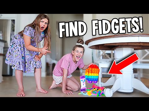 WHO CAN FIND THE MOST FIDGETS WINS MYSTERY PRIZE!! | JKREW
